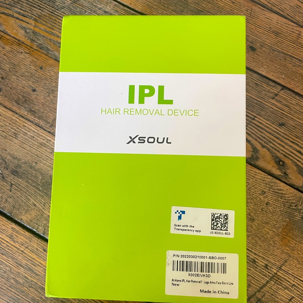 XSOUL At-Home IPL Hair Removal for Women and Men Permanent Hair Removal